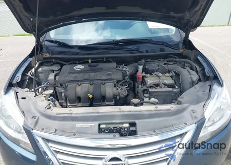 2013 Nissan Sentra Sv из США, поврежденный, VIN 3N1AB7AP3DL614796